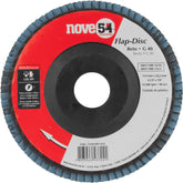 Flap-Disc Reto 4.1/2" G40 Costado Plástico - Nove54