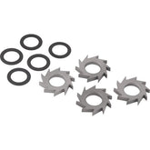 Fresas Circulares p/ Lixadeira de Concreto Lcv1550 Vonder