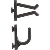 Gancho Curvo E Duplo Para Painel Porta-ferramentas Com 10 Pe