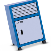 Gaveteiro modular pequeno com 1 Porta e 4 Gavetas GAV613 CMB