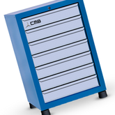 Gaveteiro modular pequeno com 7 Gavetas GAV601 CMB