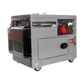 Gerador Diesel Toyama 6,5KVA Trifásico 220V Cabinado ATS Ready Partida Elétrica TDG7000SE3DXP