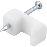 Grampo Fixa-Fio 10/12 Awg c/ Prego 1,8x25 c/ 20 peças Vonder