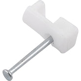 Grampo Fixa-Fio 14/16 Awg c/ Prego 1,8x25 c/ 20 peças Vonder