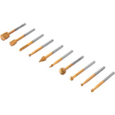 Jogo Fresas Escariadoras com 10 peças Vonder