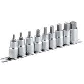 Jogo Soquete Sextavado 1/2'' 4-7mm Com 9 Pecas Vonder