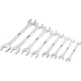 Jogo chave fixa 6-22mm aço carbono c/ 8 pç suporte plástico