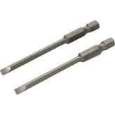 Jogo Bits/ponteiras Fenda Sextavado 1/4 4mmx75mm Vonder