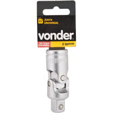 Junta universal p/ soquete encaixe 1/2" cromo vanádio Vonder