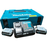 Kit 2 Baterias 12V 2AH Carregador Bivolt Maleta 197656-9 Makita