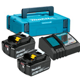 Kit Recarga com 2 Baterias BL1830B + 1 Carregador DC18RC Bivolt 198046-9 Makita