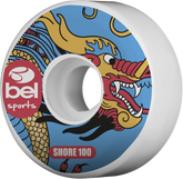 Kit rodas para skate 51x31mm em PU - Bel Sports