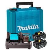 Kit 2 Bateria BL1860B com 1 Carregador DC18SD e Maleta Makita