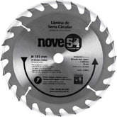 Lâmina de serra circular vídea 185mm 24 dentes Nove54