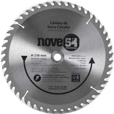 Lâmina de serra circular vídea 250mm 48 dentes Nove54