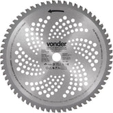 Lâmina Circular p/ Roçadeira c/ Videa 255x20,0x62 Vonder