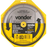 Lâmina Serra Circular Vídea 300x30x3,0mm 96D 4000 Rpm Vonder