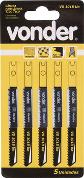 Lâmina Serra Tico-tico Aço Carbono Vd 101b 10dpp Vonder
