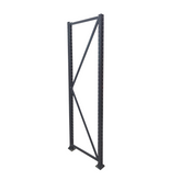 Lateral Mini Porta Paletes 200x600 cm Cinza Grafite Presto