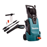 Lavadora de Alta Pressao 1885PSI 450L/h Com Snow Foam Mangueira 10M Acessórios HW1300 220V Makita