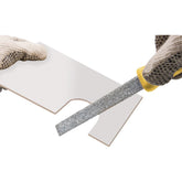 Lima meia cana tungstênio 6.1/2" com cabo plástico Vonder