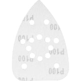 Lixa Delta Costado em Pluma 140x140x93mm G100 10 pçs Vonder