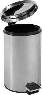 Lixeira Redonda 12L Inox Vonder