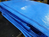 Lona Polietileno 12x8m Azul 200mc Embalagem Aberta Vonder Outlet