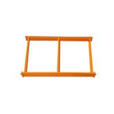 Longarina Mini Porta Paletes 500kg 60x120cm Laranja Presto