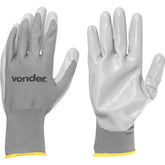 Luva poliester/latéx nitrílico tamanho 9 ca35454 - Vonder