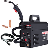 Máquina de Solda Inversora MIG 100-EF AWT com Tocha MIG de 1MT Monofásica 220V IP21