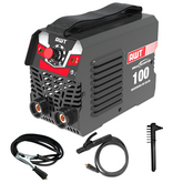 Máquina de Solda Inversora MMA100 AWT Monofásica 220V IP21S Anti Stick com Acessórios