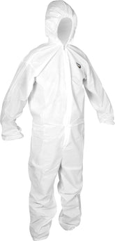 Macacão com Capuz Branco Tamanho M Ai 30 Ppl Vonder Plus