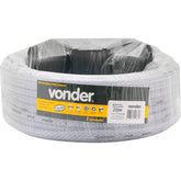 Mangueira Jardim 7/16 Transparente Trancada Suporte Vonder