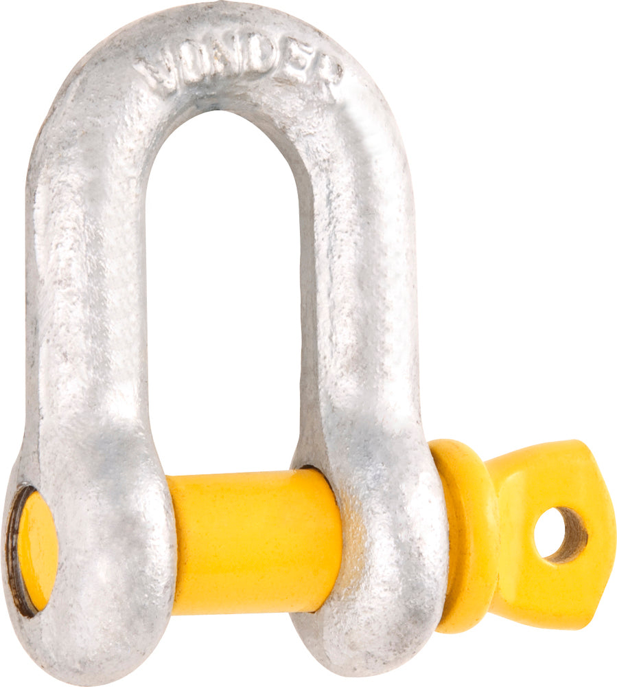 Manilha p/ cabo de aço 3/8" reta pesado galv Vonder Plus Manilha p/ cabo de aço 3/8" reta pesado galv Vonder Plus