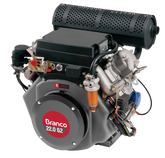 Motor Diesel 22,0CV Eixo H Partida Elétrica BD-22.0 G2 Branco