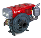 Motor Diesel 22CV 1195cc P.Elét Radiador BDA-22.0RAE Branco