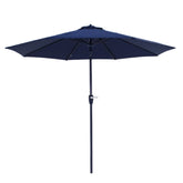 Ombrellone Bari 2,7 metros Azul Marinho Bel Lazer