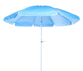 Ombrellone Articulado Alumínio 2,20M Azul bahia Bel Lazer