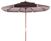 Ombrellone Estrutura Madeira 2,40M Marrom Bel Lazer