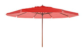 Ombrellone Oversize Madeira PVC 4,00m Vermelho Bel Lazer