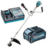 Roçadeira a Bateria 40V Max XGT UR006GZ02 com Bateria 1BL4050F e Carregador 1DC40RA Bivolt Makita