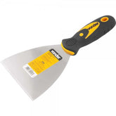Espátula Lisa 4" 10,1 cm Lâmina Aço Emborrachado Vonder Massa Corrida Pedreiro