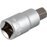 Soquete Hexagonal Encaixe 1/2'' 12 mm Vonder