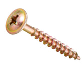 Parafuso Madeira 3,5X35 Chipboard Cabeça Flangeada Phillips 500 Peças Vonder