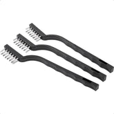 Jogo de Escovas Manuais em Aço Inox com 3 peças Vonder