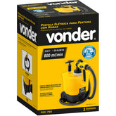 Pistola Elétrica para Pintura com Rodas PEV 750 390W 220V Vonder Pulverizadora 1,8/2,6mm HVLP