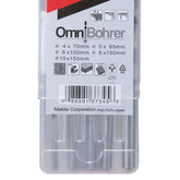 Conjunto de Brocas com 5 Peças Makita