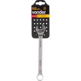 Chave combinada 15mm cromo vanádio cromada cartela Vonder