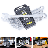 Jogo Chave Combinada 8 - 17 mm 6 Peças Aço Carbono Tradestar